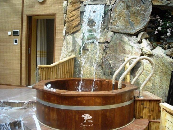 Купель деревянная круглая №10 фото 2