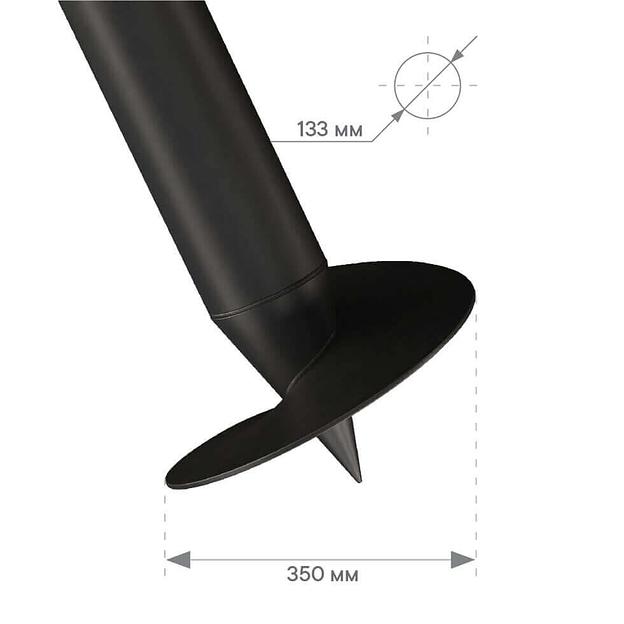 Винтовая свая 133х3500 фото 5