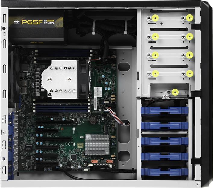 Сервер IRU Rock W9105P 1x4114 1x32Gb 1x500Gb SSD C621 1x550W w/o OS (2120786) фото 8