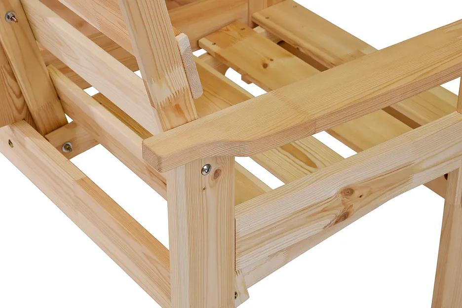 Комплект садовой мебели, деревянный 2-х местный, Тет-А-Тет, опт фото 5