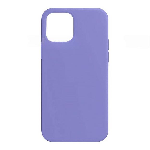 Силиконовый чехол для iPhone 12/12 Pro «Silicone Case» (фиолетовый) 42 ОПТ фото 1