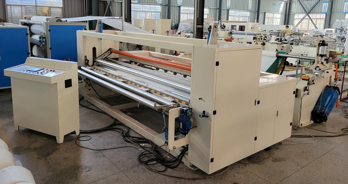 Продольно-резательный станок (бобинорезка) для бумаги фото 1