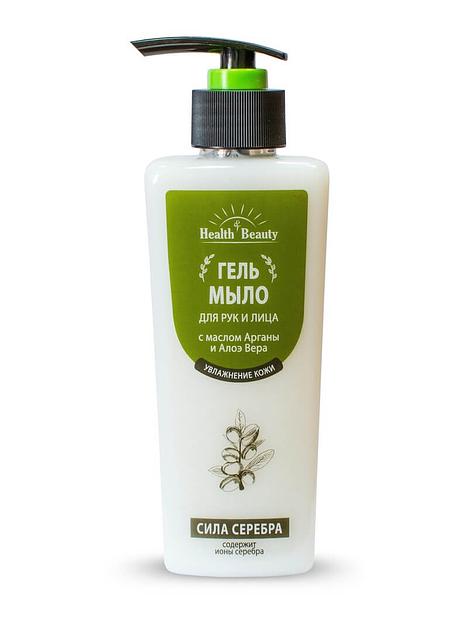 Гель-мыло для рук и лица с маслом арганы и алоэ вера Опт фото 1