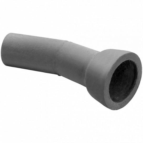 Отвод чугун ВЧШГ ОРГ Ду 150х30гр раструб-гладкий конец ТУ 1468-041-50254094-2001 с ЦПП фото 1