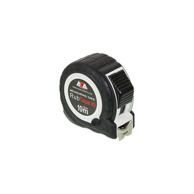 Рулетка строительная ADA RubTape 10, 10м x 25мм [а00154] фото 1