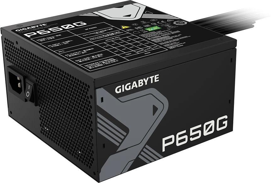 Блок питания Gigabyte ATX 650W GP-P650G 80+ gold (20+4pin) APFC 120mm fan 6xSATA RTL фото 1