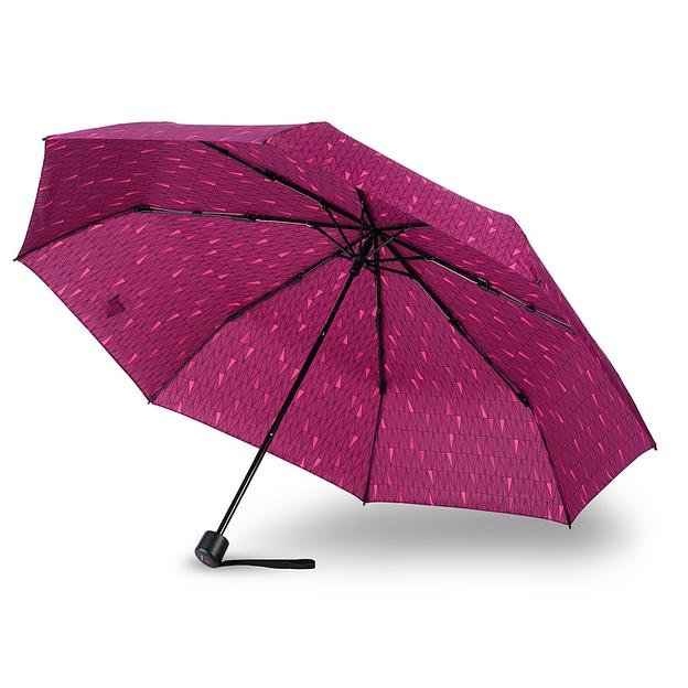 Зонт Knirps механический A.050 Medium Manual ENJOY STRAWBERRY 95 7050 8571 фото 3