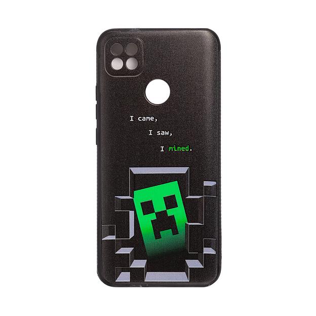 Чехол для телефона  X-Game  XG-MC01  Redmi 10A  TPU  Minecraft  пол. пакет фото 2