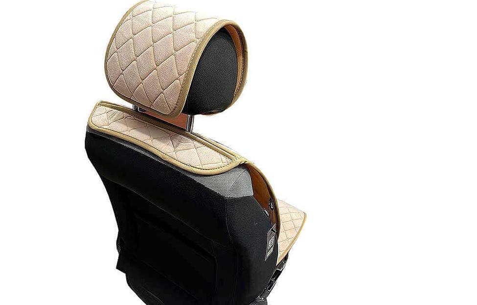 Накидки для автомобильных сидений Maximal JJ-14\13 алькантара ромб опт фото 8