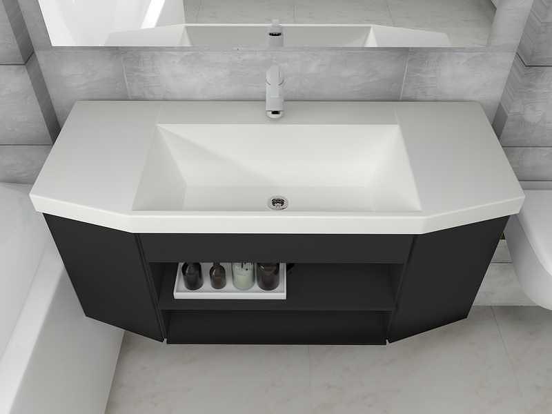 Раковина мебельная для ванной комнаты Марко «Слим 110» ОПТ фото 1