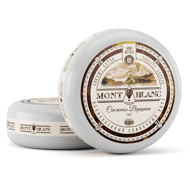 Сыр «Монблан Снежная вершина» 50 % выдержка 40 дней круг фото 1