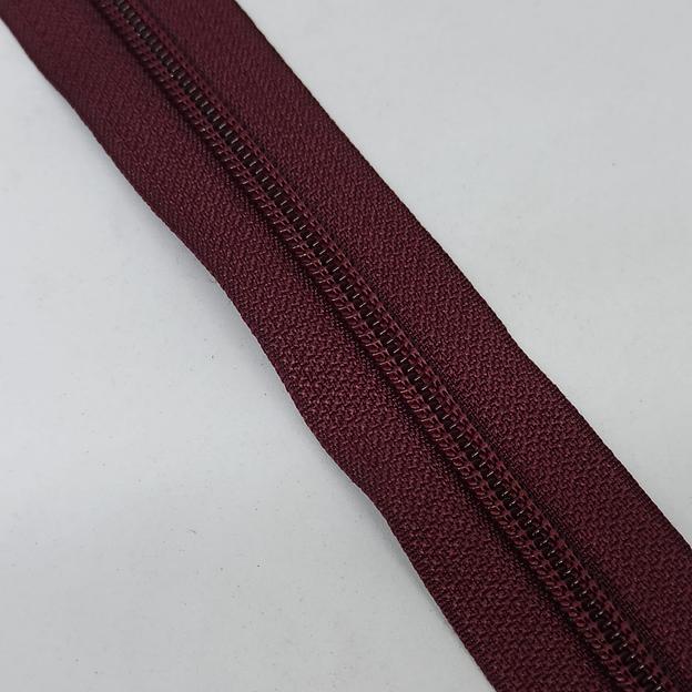 Молния рулонная обувная №7 Бордо Италия фото 1