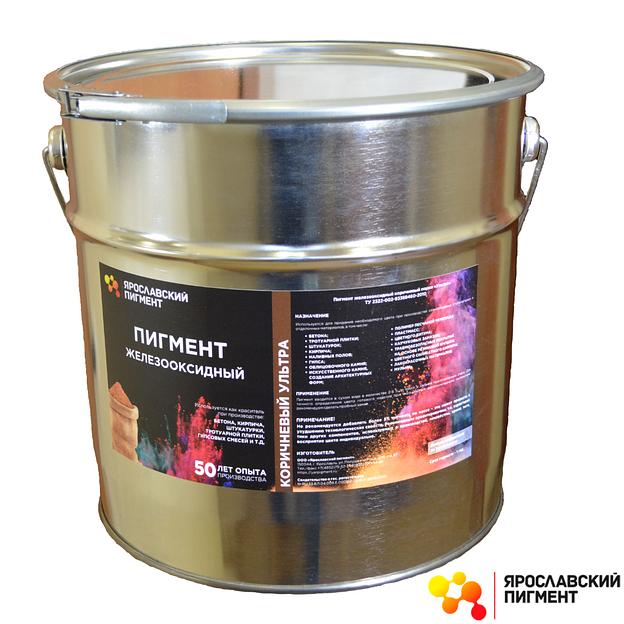 Коричневый железооксидный пигмент «Ультра» фото 7