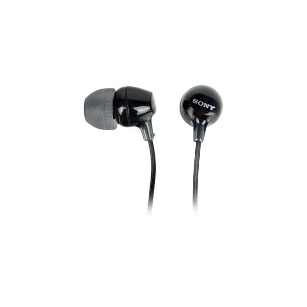 Наушники Sony MDR-EX15AP, 3.5 мм, внутриканальные, черный фото 1