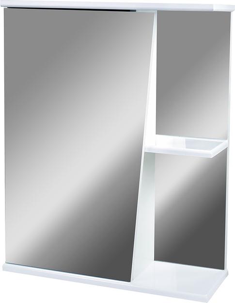 Зеркало-шкаф Парус 55 DORATIZ 2711.090, левый, белый фото 2