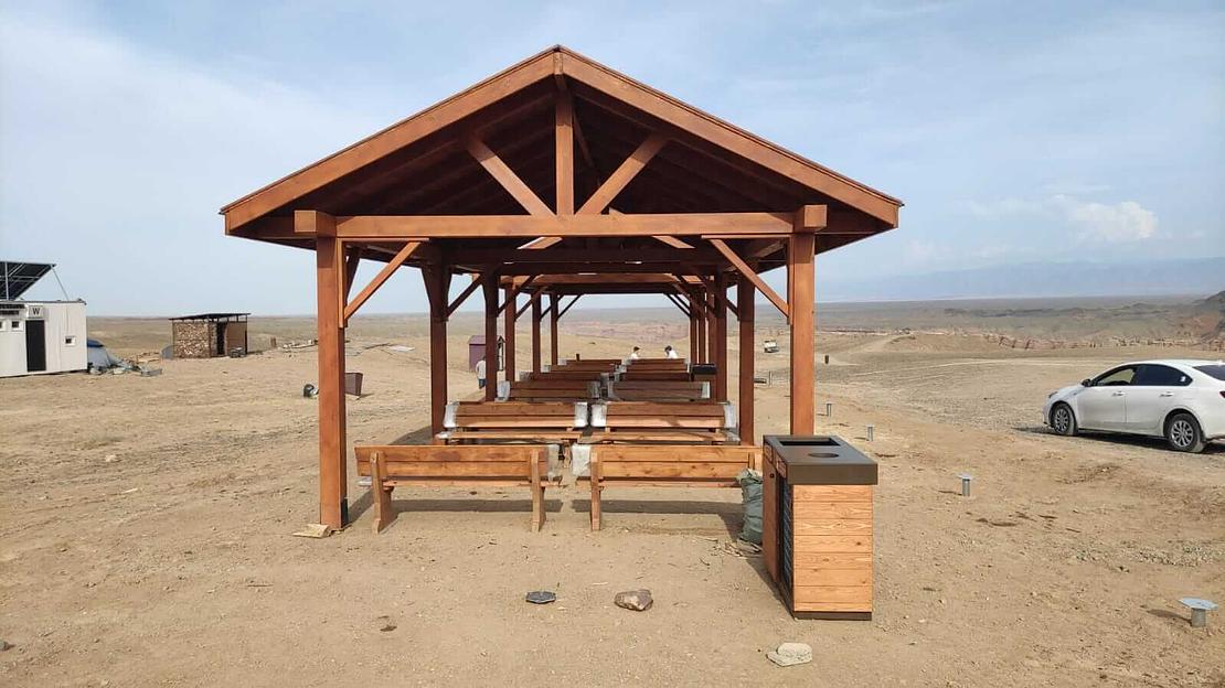 Навес деревянный Derevo Style «Навес № 1» фото 4