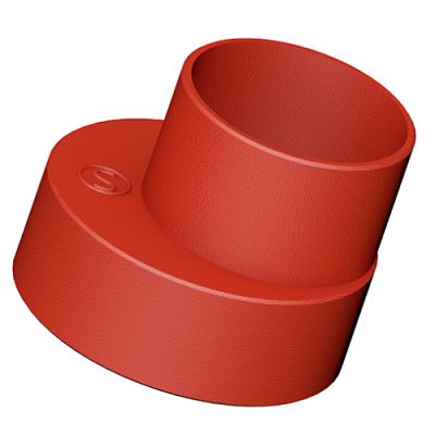 Переход чугун SML б/рас Ду100х50 фото 1