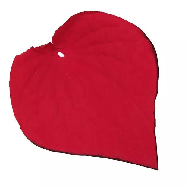 Заг-ка для каллы бархатной YZ-16 красной с кантом 1 слой 14см 575шт/кг фото 3