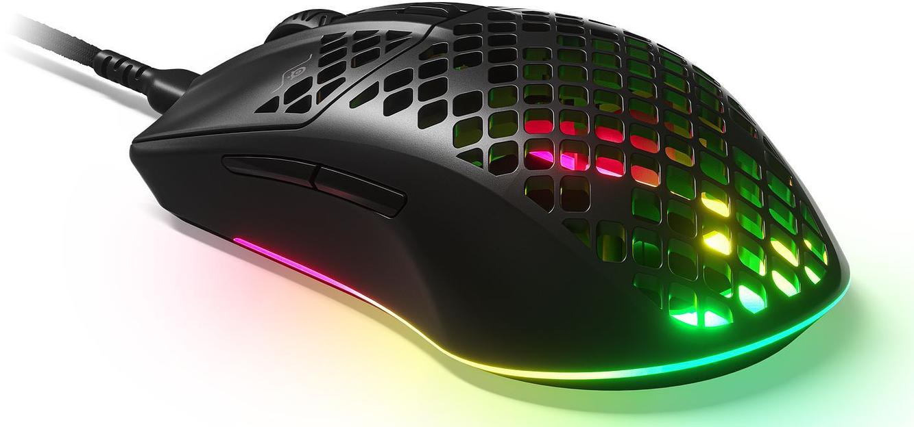 Мышь Steelseries Aerox 3 черный оптическая (8500dpi) USB фото 4