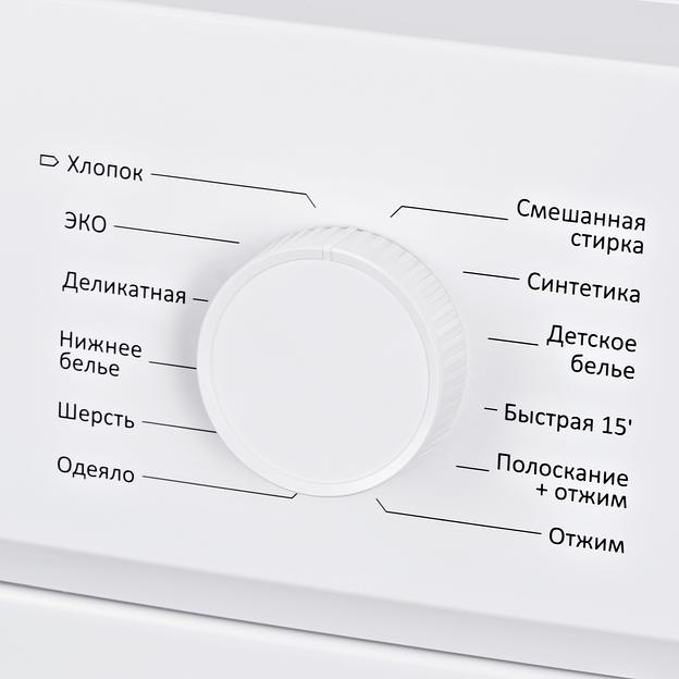 Стиральная машина Hyundai WME6003 класс: A++ загр.фронтальная макс.:6кг белый фото 6