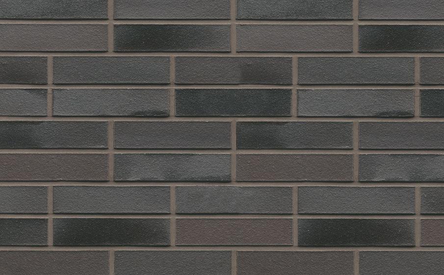 Кирпич клинкерный Muhr 15 Schwarz-bunt Edelglanz гладкий, 290*90*71 мм фото 1