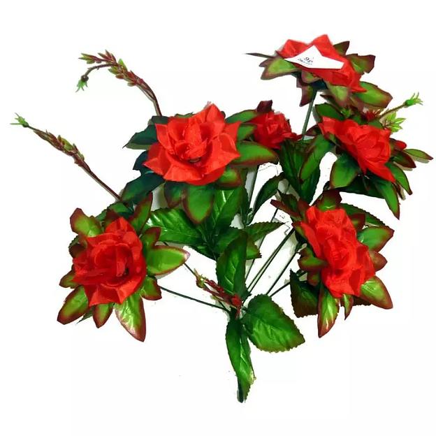 Букет роз на 7 голов 50см 202-322 фото 6