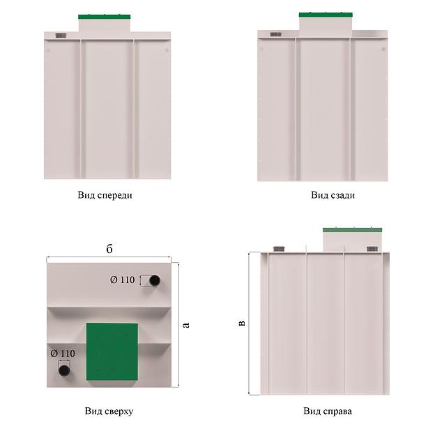 Пластиковый погреб «Классик» фото 3