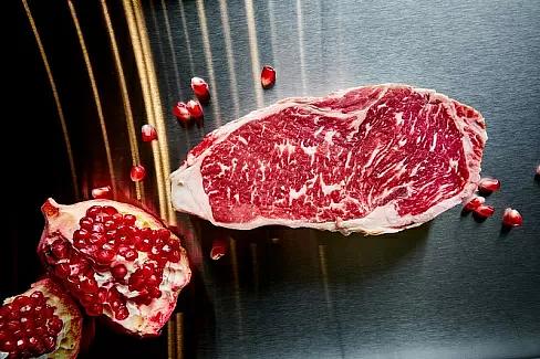 Поясничный отруб б/к замороженный (Strip Loin, Boneless) опт фото 2