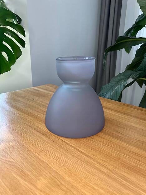 Ваза Senna San Miguel, 23 см, серый матовый, опт фото 1