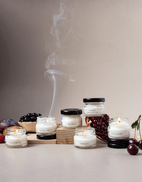 Подарочный набор ароматических свечей 6 minis «Сладкоежка» ОПТ фото 2