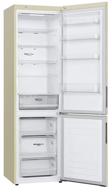 Холодильник LG GA-B509CESL бежевый (двухкамерный) фото 1