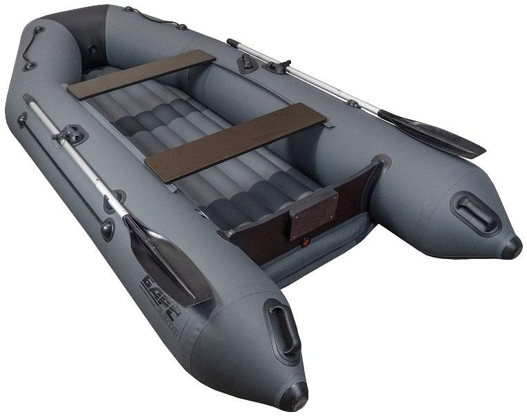 Лодка Барс 3200 НДНД, габариты: 3200*1540*420 мм., цвет: графит-черный фото 4
