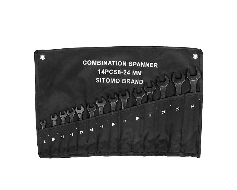 Набор ключей комбиниров.14шт. (8-24) SIT с поверкой фото 3