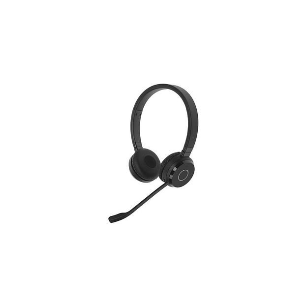 Гарнитура Jabra Evolve 65 TE, для компьютера/мобильных устройств, накладные, беспроводные/Bluetooth/USB, черный [6699-833-309] фото 1