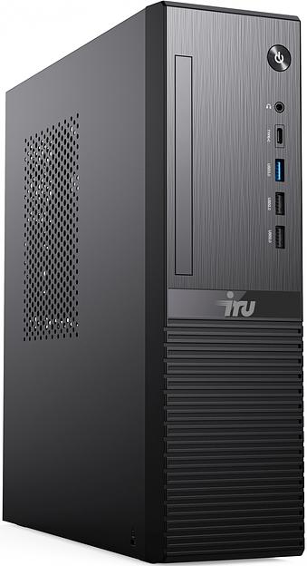 ПК IRU 310SC SFF i3 12100 (3.3) 8Gb SSD256Gb UHDG 730 Windows 11 Professional GbitEth 400W черный (1969054) фото 1