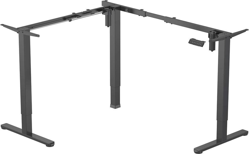 Подстолье Cactus угловое каркас черный (CS-EDXLF-BK) фото 1