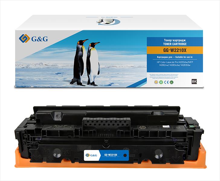 Картридж Cartridge G&G for HP CLJ Pro M255dw/M282nw/M283cdw/M283fdw, with chip (3150) (GG-W2210X) фото 1