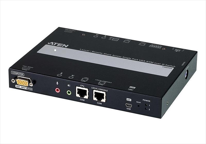 Переключатель ATEN 1Local/Remote 1 Port VGA KVM over IP Switch фото 1