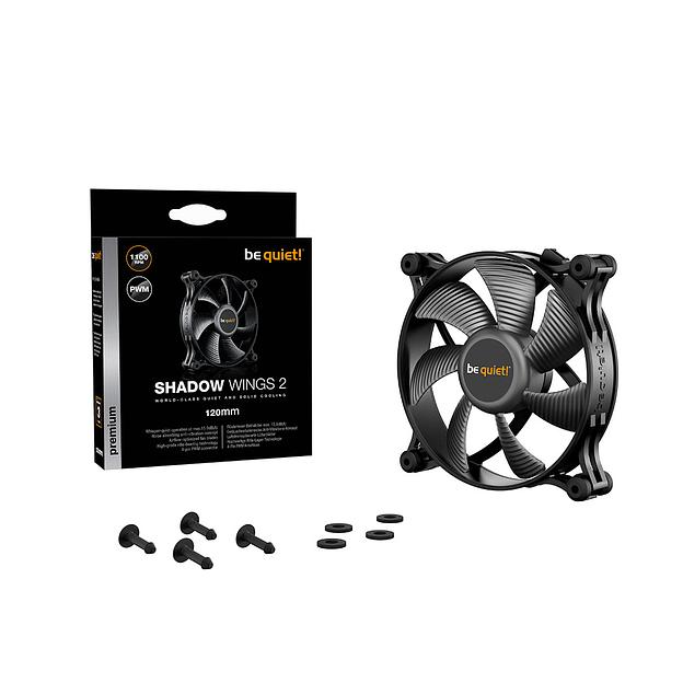 Вентилятор для компьютерного корпуса Bequiet! Shadow Wings 2 120mm PWM BL085 фото 3