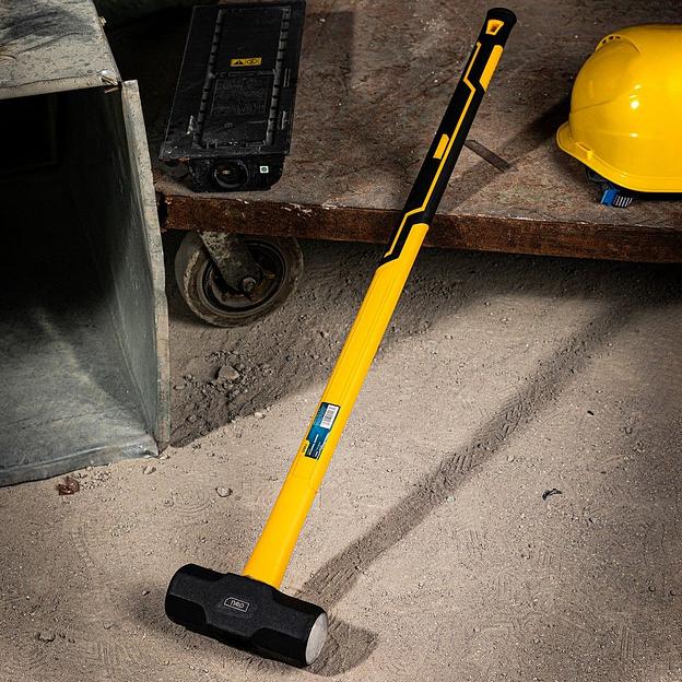 Ударно-рычажный инструмент Deli Кувалда Deli DL6913 4,5кг рукоятка из высокопрочного стекловолокна фото 5