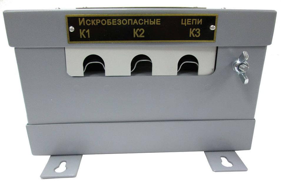 ДГК-1-3Д датчик контроля герметичности камер пуска-приёма очистных устройств в составе: 1 блок питания и реле 220 В, 3 акустических датчика, 3 соединительные коробки фото 5