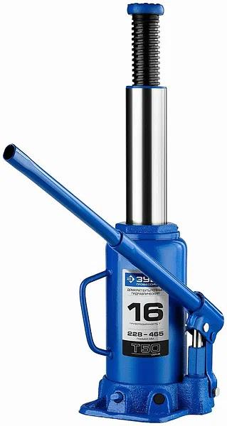 Домкрат Зубр «43060-16_z01» Т50 гидравлический бутылочный ОПТ фото 6