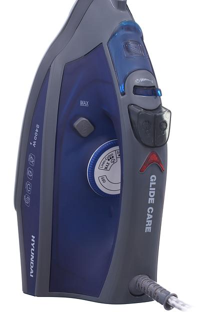 Утюг Hyundai H-SI01789 2400Вт серый/темно-синий фото 7