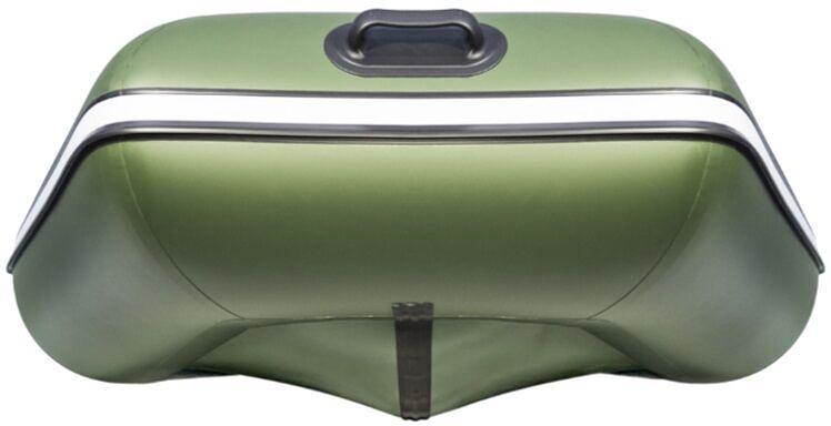 Лодка Аква 3200 СК, киль, 3200*1420*400 мм., цвет: зеленый фото 6