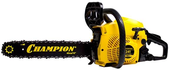 Бензопила Champion 241-16 1800Вт 2.45л.с. дл.шин.:16" (40cm) фото 1