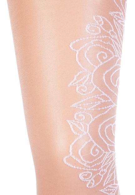 Колготки «Claude col mondorlo/bianco» ОПТ фото 2