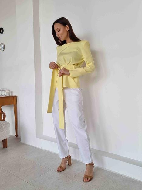 Блуза с завязками опт фото 2