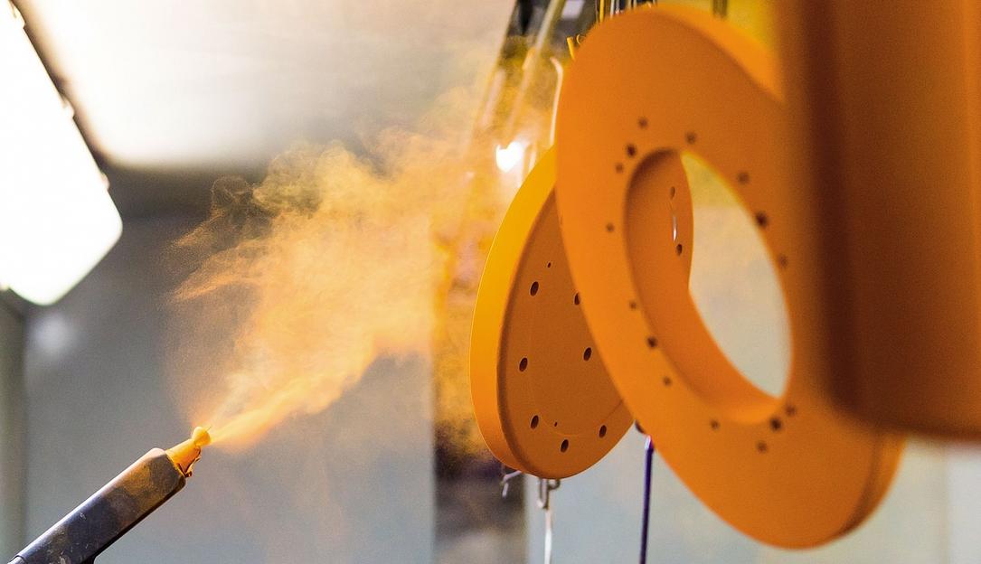 Услуги по окраске металлических изделий фото 1