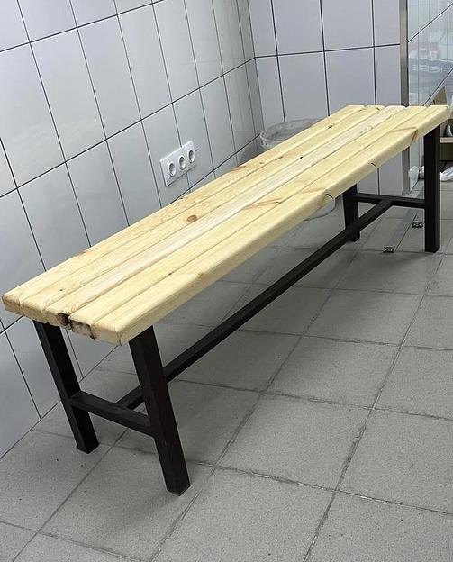 Скамья без спинки, под заказ фото 3