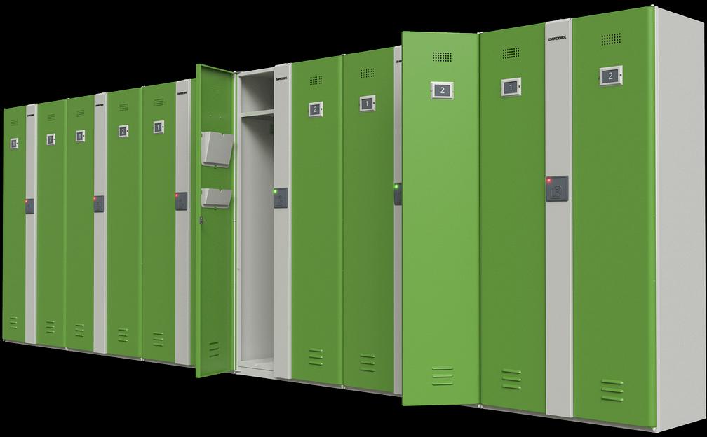 Автоматические шкафы-локеры для школьников младших классов серии «SP-2M» фото 4